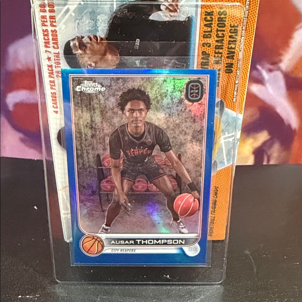 Topps Chrome OTE 2023 - Ausar Thompson - Blue /99 numbered - WOW
